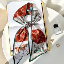 롱 스카프 여 춘추 셔츠 블라우스 스카프 장식