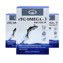 오메가3 알티지 RTG 850mg 90캡슐 네이처스탑 호주 국내배송 EPA DHA 3개