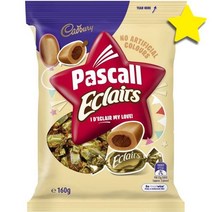 캐드베리 파스콜 에클레어 초콜릿 초콜렛 롤리 160g