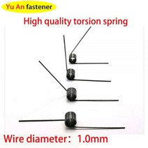 알리 Aliexpress V-스프링 1.0 와이어 직경 토션 소형 스프링 헤어핀 180/120/90/60 도 10 개 115127, 1.0mm, 10mm, 3 laps 90 degrees