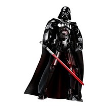 스타 워즈 빌드 가능 그림 Boba Fett Stormtrooper 다스 베이더 Kylo Ren Chewbacca 일반 Grievou 액션 피규어 Kids Boy Toy Gift, Darth Vader II