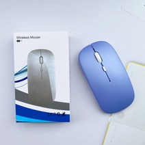 PC 태블릿 무선 마우스 아이패드 에어/삼성 탭/화웨이/샤오미 안드로이드 전화 마우스 윈도우 배터리 무음 마우스 광학, 08 purple, 한개옵션1