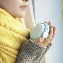 휴대폰 보조 베터리 겨울 따듯한 손난로 충전식 USB 보조배터리 휴대용 똑딱이 카카오 전자 핫팩