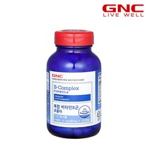 [GNC] 복합 비타민B 포뮬러 (120캡슐) 4개월분_48171, 단품, 단품