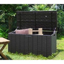 야외 이동식 농막 농기구 보관함 간이 창고, 그린지붕 그레이 (112x49x54cm)