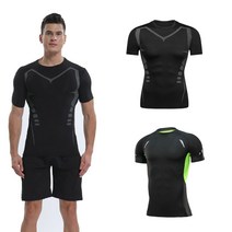 남성 운동복 헬스복 반팔 스포츠 짐웨어 머슬핏 2컬러 땀복 복 여름 추리닝 트레이닝 헬스 데일리