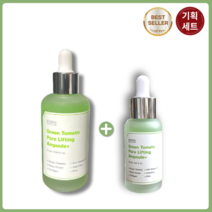 [정품][당일출고] 장영란 모공앰플 성분에디터 그린토마토 포어 리프팅 앰플 플러스 75ml + 30ml 기미개선 미백효과 모공축소 입소문난 모공엠플, 세트(75ml+30ml)