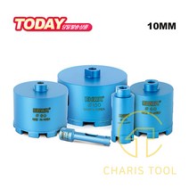 이화다이아몬드 석재용 앵글코아비트 EC 10mm 앵글코아 콘크리트 시멘트 벽 배관 아답터 핸드드릴 화강석 대리석 EHWA 카리스툴