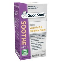 거버 굿 스타트 수드 비타민 D & 프로바이오틱 드롭 어린이 유산균, 10ml, 1개