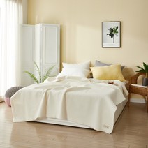 샤르르 라벨르 80수 목화 스프레드 2size, S(160x210), 옐로우