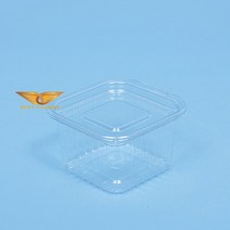 소스용기 사각원터치(대) 투명 1200개 식품포장용기 엘포장 원터치대