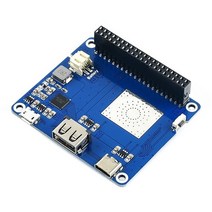 [데모보드액세서리] 라즈베리 파이 리튬 폴리머 배터리 HAT SW6106 보조베터리 4 3B 용 솔루션 임베디드 보호 회로 없음, [01] Expansion Board, 01 Expsion Bod