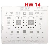 Amaoe BGA IC Reballing 스텐실 키트 화웨이 핸드폰 Hi6921 Wifi 오디오 NFC 기린 980 P30 메이트 프로 유, 11 HW 14