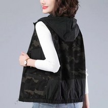 여성 베스트 가을 중년 조끼 민소매 어깨 숄 반팔 얇은 자켓