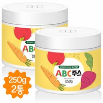 ABC주스 분말 250g 사과 당근 비트 주스 유산균 가루 파우더 에이비씨 쥬스, 2병
