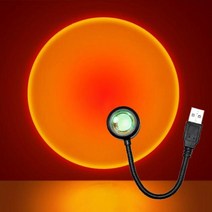 LED 네온 조명 사인 인테리어 무드등 사인 네온무드등 간접조명일몰 램프 LED USB 무지개 네온 야간 조명, 08 ABS red 280mm