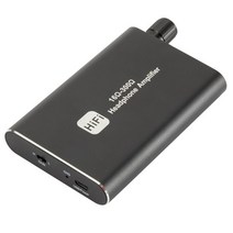 바로찜 헤드폰앰프 HiFi 앰프 헤드폰 이어폰 앰프 휴대용 Aux 포트 3.5Mm 잭 케이블 포함 스마트폰용 안드, 01 Black, 1.Black