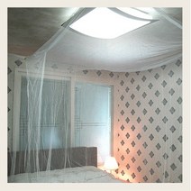 심플 사각 모기장/아기 침대 대형 캐노피, 상세페이지 참조