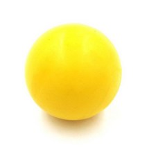 Fitcoach실리콘 볼 라크로스 트리거 포인트 마사지 및 근막 방출 스트레스 크로스핏 피트니스에 적합162424, YELLOW