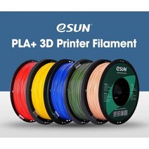 esun정품 PLA+필라멘트 1.75mm 1kg, Blue