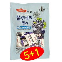 고창 블루베리 젤리 (5+1 이벤트) 250g 제리, 1개