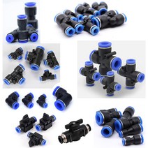 별도표기 호스 접속 커넥터 16미리까지 유공압 자재 원터치 피팅 4~16mm, 07.BUC, -8