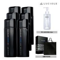 [KT알파쇼핑]루시올레 마카 블랙옴므 기초세트 x3+클렌징앰플 210ml 증정, 남성기초세트x3+클렌징앰플210ml