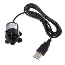 순환모터 수중 온수순환용 보일러 순환용 USB 태양열 온수 순환 워터 펌프 브러시리스 모터 수족관 잠수정, 01 5v