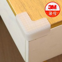 3M 코너 보호대 투명(4개입) 집안사고방지 유아안전용품 다침방지 충돌보호, 2개