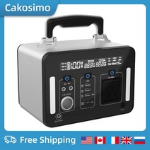 300w500w1000w 휴대용 발전소 고속 충전기 powe 은행 대용량 태양열 발전기 ac 콘센트 백업 배터리 팩 cpap, 500w, 우리를