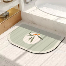 어뮤즈하우스 플라워베이스 빨아쓰는 규조토 발매트 40*60cm, 플라워베이스_09, 1개