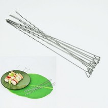 바베큐 스텐꼬지 캠핑 산적 꼬치 양꼬치 꼬챙이 30cm, 1개