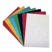 청양 글리터펠트지 23.5x31.5 접착 비접착 응원 팜플렛 DIY 무독성, 하늘