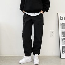 가비진 여성용 후끈융털 기모 카고 조거 밴딩 팬츠 바지 빅사이즈까지