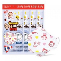리커버리 코코몽 캐릭터 황사 마스크 KF80 (초소형) 10매입 성인유아동, 1개, 40매입