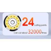 3in 1 섬유 AUA-X2 나이프 커터 케이블 커팅 도구 클램프 슬롯 24 표면 블레이드, 01 24 side blade