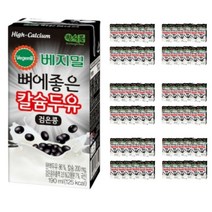 정식품 베지밀 뼈에 좋은 칼슘두유 검은콩 190ml 72개