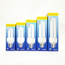 번개표 삼파장전구 주광색, 11w