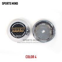 VOLK TE37 TOKYO TIME ATTACK 용 20 개/몫 68MM 자동차 휠 센터 허브 캡, 04 COLOR 4, 20개