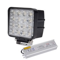 아이맥몰 LS48w 4000루멘 LED 서치라이트 작업등 조명 안개등 집어등, LS48(60)+SMPS100, LED등, 1세트