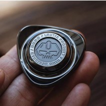 고급 피젯 큐브 스피너 어른 장난감 LAUTIE-ROC 2.0 핑거팁 피젯 스피너 메탈 EDC 성인용 감압 스트레스, 05 Zirconium