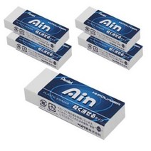 펜텔 아인 중형 지우개, 블루, 50개