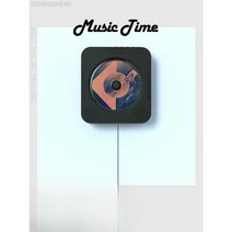 cd플래이어 인테리어 벽걸이 스피커 올인원 빈티지, C