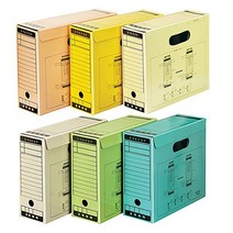 문화 문서 보관 상자 F192-7 5개/문서 박스, 청색