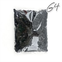툭툭블럭 500g G4 검정색 9mm 나노블럭 디폼블럭 폼폼블럭