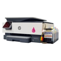 HP9010 / HP8022 무한 잉크 복합기 1400ml 인쇄 스캔 복사 팩스 WiFi 양면인쇄 Mac 지원