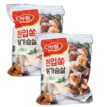 하림 IFF 핑크솔트 한입 닭가슴살 (냉동), 1개, 1.1kg