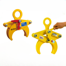 흄관 리프팅 집게 원형 파이프 수로관 클램프 3T, 3t (150-300mm)