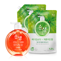 순샘 믹스앤매치 500mlx1개+1.2Lx2개 (자몽/베이킹), 구연산 자몽 1.2Lx3개