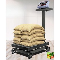 전자저울 디지털 고중량 산업용저울 500kg 1톤, 500kg정확도50g테이블60x80cm